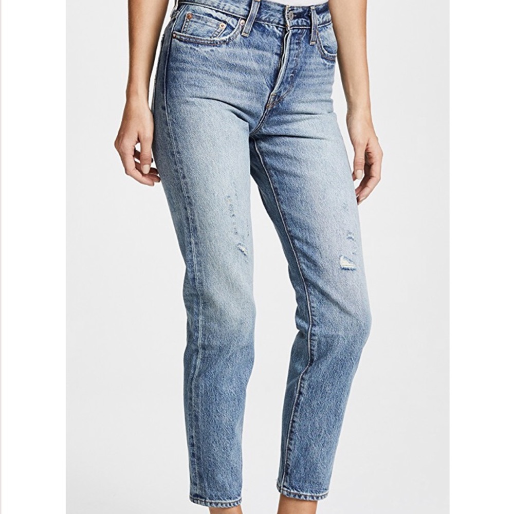 Levi’s wedgie high rise jeans foothills